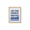 Picture of Let the World Hear You Dino _GroupedProduct_Rectangle_Portrait_Mini_ _GroupedProduct_Rectangle_Portrait_Framed_Matted_
