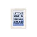 Picture of Let the World Hear You Dino _GroupedProduct_Rectangle_Portrait_Mini_ _GroupedProduct_Rectangle_Portrait_Framed_Matted_