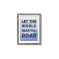 Picture of Let the World Hear You Dino _GroupedProduct_Rectangle_Portrait_Mini_ _GroupedProduct_Rectangle_Portrait_Framed_Matted_