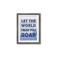 Picture of Let the World Hear You Dino _GroupedProduct_Rectangle_Portrait_Mini_ _GroupedProduct_Rectangle_Portrait_Framed_Matted_