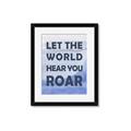 Picture of Let the World Hear You Dino _GroupedProduct_Rectangle_Portrait_Mini_ _GroupedProduct_Rectangle_Portrait_Framed_Matted_