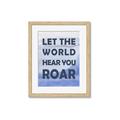 Picture of Let the World Hear You Dino _GroupedProduct_Rectangle_Portrait_Mini_ _GroupedProduct_Rectangle_Portrait_Framed_Matted_
