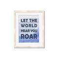 Picture of Let the World Hear You Dino _GroupedProduct_Rectangle_Portrait_Mini_ _GroupedProduct_Rectangle_Portrait_Framed_Matted_
