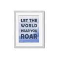 Picture of Let the World Hear You Dino _GroupedProduct_Rectangle_Portrait_Mini_ _GroupedProduct_Rectangle_Portrait_Framed_Matted_