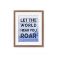 Picture of Let the World Hear You Dino _GroupedProduct_Rectangle_Portrait_Mini_ _GroupedProduct_Rectangle_Portrait_Framed_Matted_
