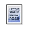 Picture of Let the World Hear You Dino _GroupedProduct_Rectangle_Portrait_Mini_ _GroupedProduct_Rectangle_Portrait_Framed_Matted_