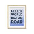 Picture of Let the World Hear You Dino _GroupedProduct_Rectangle_Portrait_Mini_ _GroupedProduct_Rectangle_Portrait_Framed_Matted_