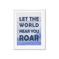 Picture of Let the World Hear You Dino _GroupedProduct_Rectangle_Portrait_Mini_ _GroupedProduct_Rectangle_Portrait_Framed_Matted_