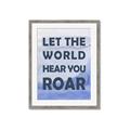 Picture of Let the World Hear You Dino _GroupedProduct_Rectangle_Portrait_Mini_ _GroupedProduct_Rectangle_Portrait_Framed_Matted_
