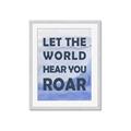Picture of Let the World Hear You Dino _GroupedProduct_Rectangle_Portrait_Mini_ _GroupedProduct_Rectangle_Portrait_Framed_Matted_