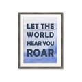 Picture of Let the World Hear You Dino _GroupedProduct_Rectangle_Portrait_Mini_ _GroupedProduct_Rectangle_Portrait_Framed_Matted_