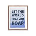 Picture of Let the World Hear You Dino _GroupedProduct_Rectangle_Portrait_Mini_ _GroupedProduct_Rectangle_Portrait_Framed_Matted_