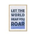 Picture of Let the World Hear You Dino _GroupedProduct_Rectangle_Portrait_Mini_ _GroupedProduct_Rectangle_Portrait_Framed_Matted_