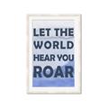 Picture of Let the World Hear You Dino _GroupedProduct_Rectangle_Portrait_Mini_ _GroupedProduct_Rectangle_Portrait_Framed_Matted_