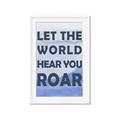 Picture of Let the World Hear You Dino _GroupedProduct_Rectangle_Portrait_Mini_ _GroupedProduct_Rectangle_Portrait_Framed_Matted_