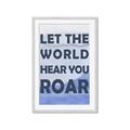 Picture of Let the World Hear You Dino _GroupedProduct_Rectangle_Portrait_Mini_ _GroupedProduct_Rectangle_Portrait_Framed_Matted_