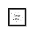Picture of Bonne Nuit Stars _GroupedProduct_Square_Mini_ _GroupedProduct_Square_Framed_Matted_