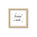 Picture of Bonne Nuit Stars _GroupedProduct_Square_Mini_ _GroupedProduct_Square_Framed_Matted_