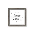 Picture of Bonne Nuit Stars _GroupedProduct_Square_Mini_ _GroupedProduct_Square_Framed_Matted_