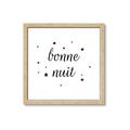 Picture of Bonne Nuit Stars _GroupedProduct_Square_Mini_ _GroupedProduct_Square_Framed_Matted_