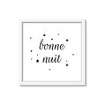 Picture of Bonne Nuit Stars _GroupedProduct_Square_Mini_ _GroupedProduct_Square_Framed_Matted_