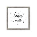 Picture of Bonne Nuit Stars _GroupedProduct_Square_Mini_ _GroupedProduct_Square_Framed_Matted_