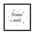 Picture of Bonne Nuit Stars _GroupedProduct_Square_Mini_ _GroupedProduct_Square_Framed_Matted_