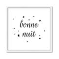 Picture of Bonne Nuit Stars _GroupedProduct_Square_Mini_ _GroupedProduct_Square_Framed_Matted_