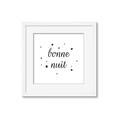 Picture of Bonne Nuit Stars _GroupedProduct_Square_Mini_ _GroupedProduct_Square_Framed_Matted_