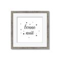 Picture of Bonne Nuit Stars _GroupedProduct_Square_Mini_ _GroupedProduct_Square_Framed_Matted_