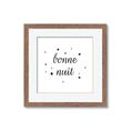 Picture of Bonne Nuit Stars _GroupedProduct_Square_Mini_ _GroupedProduct_Square_Framed_Matted_