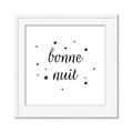 Picture of Bonne Nuit Stars _GroupedProduct_Square_Mini_ _GroupedProduct_Square_Framed_Matted_