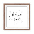 Picture of Bonne Nuit Stars _GroupedProduct_Square_Mini_ _GroupedProduct_Square_Framed_Matted_