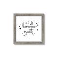 Picture of Bonne nuit _GroupedProduct_Square_Mini_ _GroupedProduct_Square_Framed_Matted_