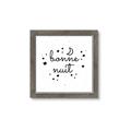 Picture of Bonne nuit _GroupedProduct_Square_Mini_ _GroupedProduct_Square_Framed_Matted_