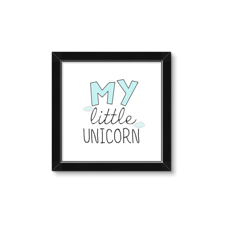 Picture of My Little Unicorn I _GroupedProduct_Square_Mini_ _GroupedProduct_Square_Framed_Matted_