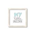 Picture of My Little Unicorn I _GroupedProduct_Square_Mini_ _GroupedProduct_Square_Framed_Matted_