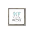 Picture of My Little Unicorn I _GroupedProduct_Square_Mini_ _GroupedProduct_Square_Framed_Matted_