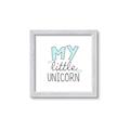 Picture of My Little Unicorn I _GroupedProduct_Square_Mini_ _GroupedProduct_Square_Framed_Matted_