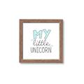 Picture of My Little Unicorn I _GroupedProduct_Square_Mini_ _GroupedProduct_Square_Framed_Matted_