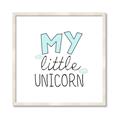 Picture of My Little Unicorn I _GroupedProduct_Square_Mini_ _GroupedProduct_Square_Framed_Matted_