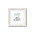 Picture of My Little Unicorn I _GroupedProduct_Square_Mini_ _GroupedProduct_Square_Framed_Matted_