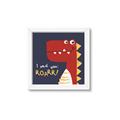 Picture of Red Roar _GroupedProduct_Square_Mini_ _GroupedProduct_Square_Framed_Matted_