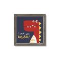 Picture of Red Roar _GroupedProduct_Square_Mini_ _GroupedProduct_Square_Framed_Matted_