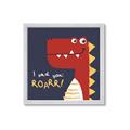 Picture of Red Roar _GroupedProduct_Square_Mini_ _GroupedProduct_Square_Framed_Matted_