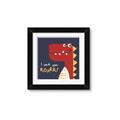 Picture of Red Roar _GroupedProduct_Square_Mini_ _GroupedProduct_Square_Framed_Matted_