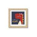 Picture of Red Roar _GroupedProduct_Square_Mini_ _GroupedProduct_Square_Framed_Matted_