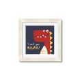 Picture of Red Roar _GroupedProduct_Square_Mini_ _GroupedProduct_Square_Framed_Matted_