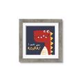 Picture of Red Roar _GroupedProduct_Square_Mini_ _GroupedProduct_Square_Framed_Matted_