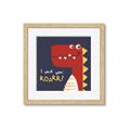 Picture of Red Roar _GroupedProduct_Square_Mini_ _GroupedProduct_Square_Framed_Matted_